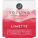 SOLLING Naturkosmetika Hudbalsam lime & kokos - 50 ml