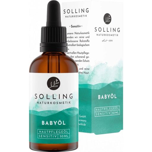 SOLLING Naturkosmetika Babyolja - 50 ml
