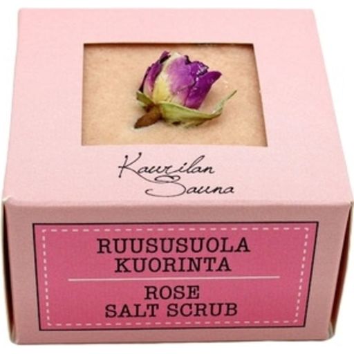 Kaurilan Sauna Salt Scrub Rose - 130 g