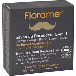 Florame HOMME 5-in-1 Soap - 100 g