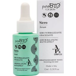 puroBIO cosmetics forSKIN AP3 Sebum-Balancing sérum - 15 ml