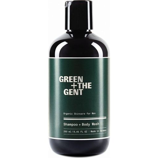 Green + The Gent Šampon + gel za prhanje - 250 ml
