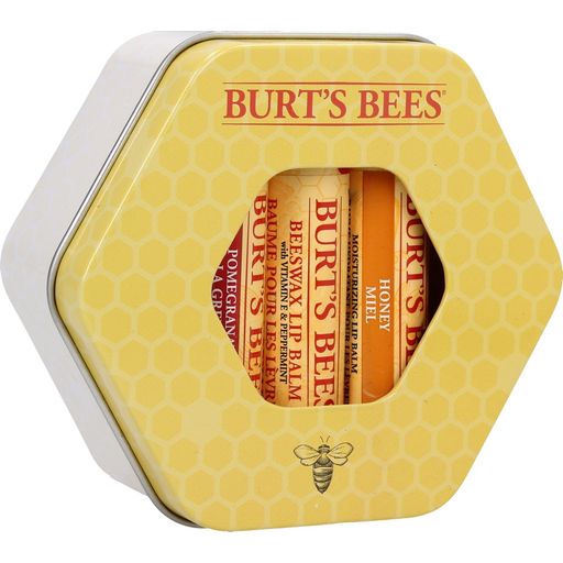 Burt's Bees Trio Tin Lip Balm - 1 zestaw