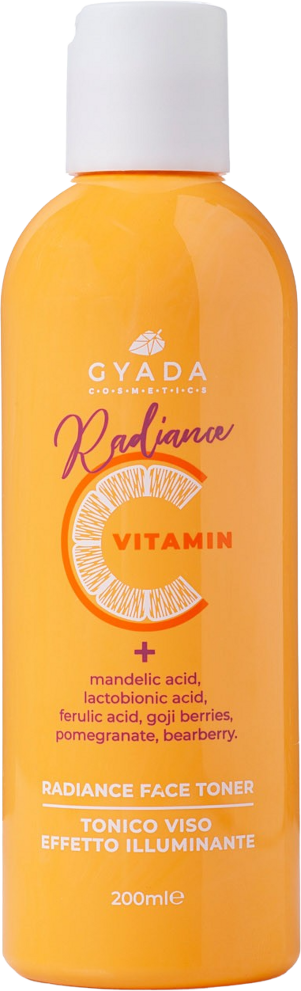 Gyada Cosmetics Radiance Tonico Viso Illuminante - 200 ml