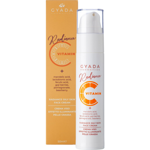 Gyada Cosmetics Crème Visage Équilibrante "Radiance" - 50 ml