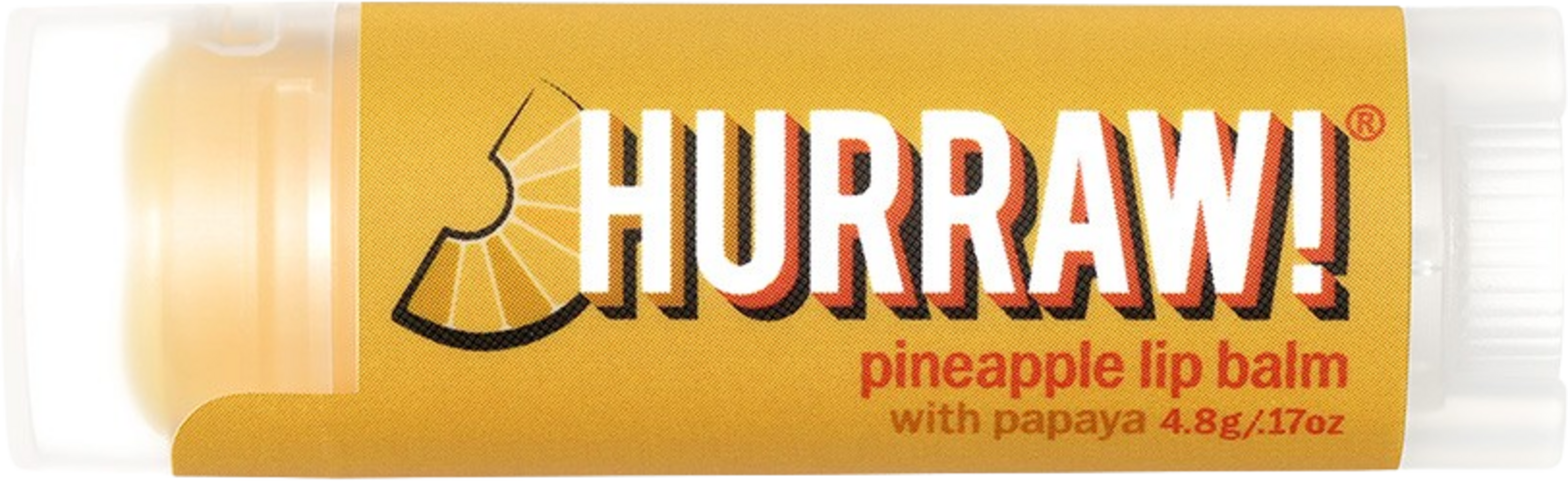 HURRAW! Lippenpflegestift Pineapple-Papaya - 4,80 g