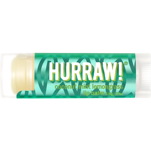 HURRAW! Coconut-Mint-Lemongrass Lip Balm - 4,80 g