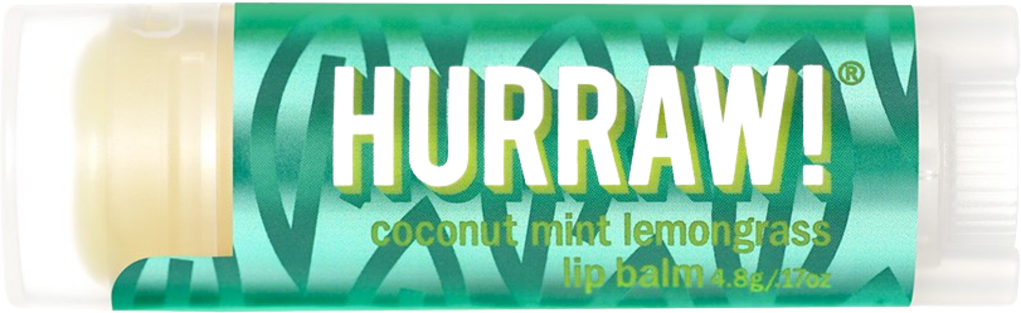 HURRAW! Coconut-Mint-Lemongrass Lip Balm - 4,80 g