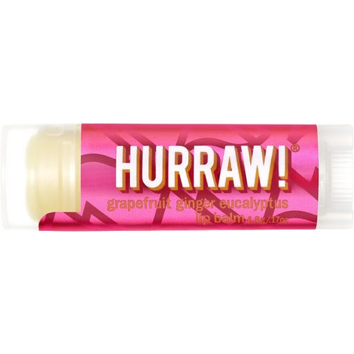 HURRAW! rapefruit Ginger Eucalyptus Lip Balm - 4,80 g