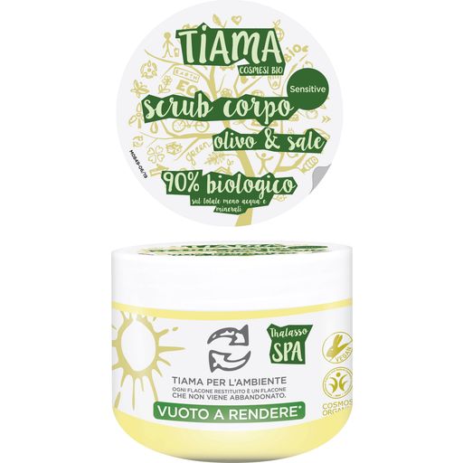 TIAMA Body Scrub - Olive - Sensitive