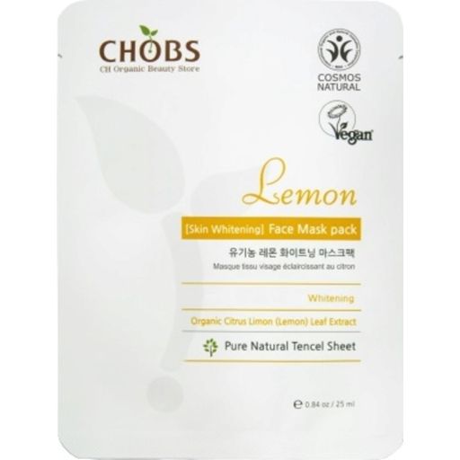 CHOBS Lemon Whitening Mask Pack - 25 ml