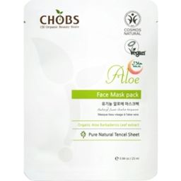 CHOBS Aloe Mask Pack Лист-маска за лице - 25 мл