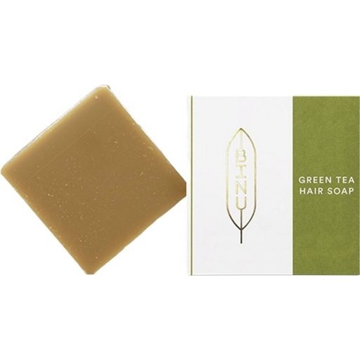 BINU Green Tea Hair Soap - 1 Stuk
