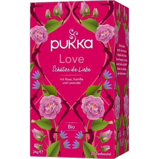 Pukka Love Organic Herbal Tea - 20 unidades