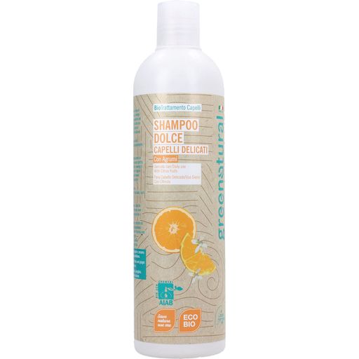 Greenatural Łagodny szampon cytrusowy - 400 ml