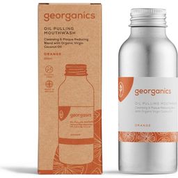 Georganics Oil Pulling Mouthwash Sweet Orange - 100 ml