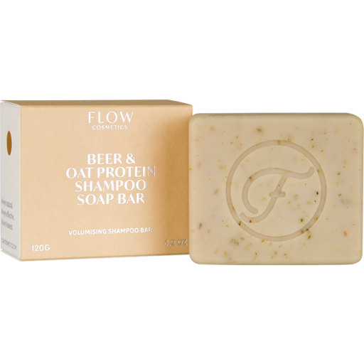 FLOW Beer & Hemp Protein Shampoo Bar Soap - 120 g