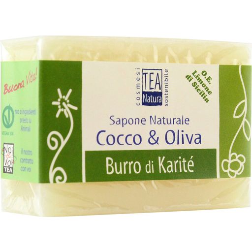 TEA Natura Coconut-Olive Soap with Shea Butter - 104 g