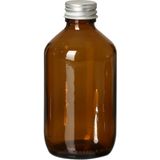 FAIR SQUARED Brown Glass Bottle