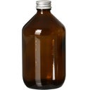 FAIR SQUARED Brown Glass Bottle - 500 ml