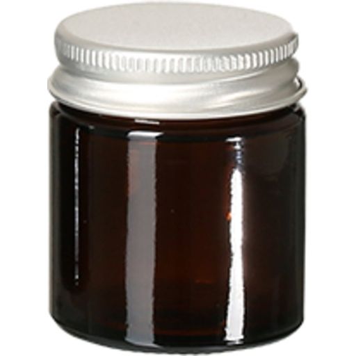 FAIR SQUARED Brown Glass Jar - 30 ml