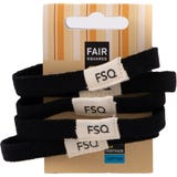 FAIR SQUARED Conjunto de 5 el&aacute;sticos para o cabelo