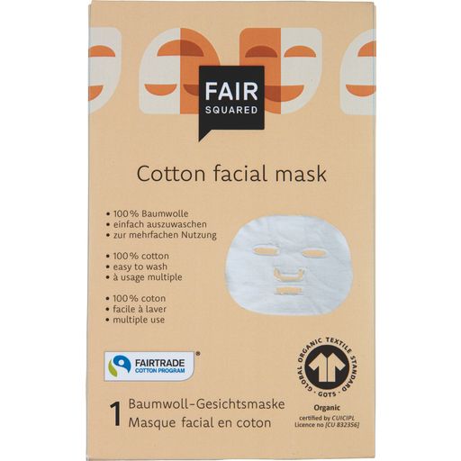 FAIR SQUARED Cotton Face Mask - 1 ks