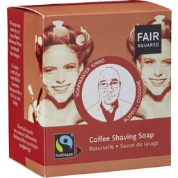 FAIR SQUARED Shaving Soap Coffee - 160 g