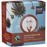 FAIR SQUARED Coconut Soft Peeling testszappan