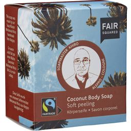 FAIR SQUARED Soft Peeling Coconut Body Soap - 160 g