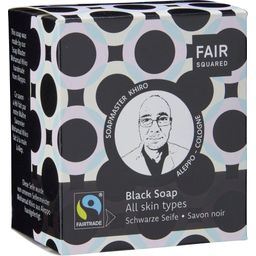 FAIR SQUARED Черен сапун за лице - 160 г