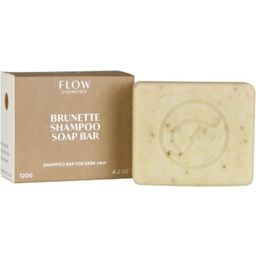 FLOW Brunette Shampoo-palasaippua - 120 g