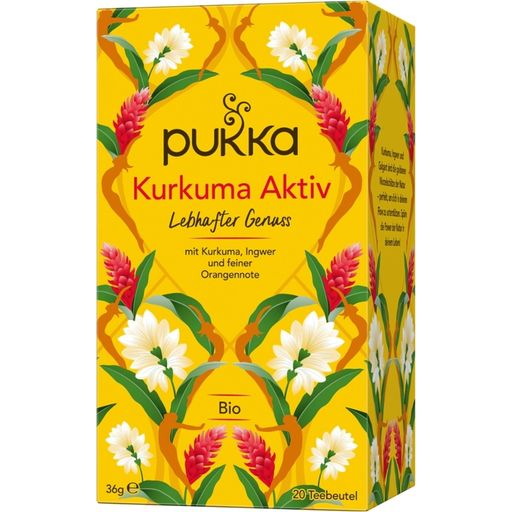 Pukka Bio zeliščen čaj Kurkuma Activ - 20 kos.
