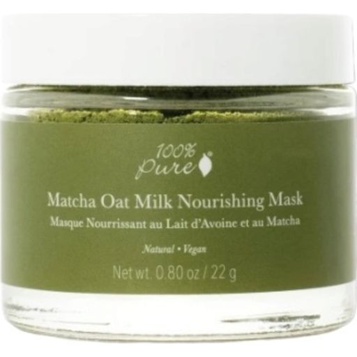 100% Pure Matcha Oat Milk Nourishing Mask - 22 g