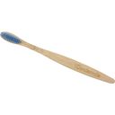 Dantesmile Bamboo Toothbrush for Adults - Light Blue