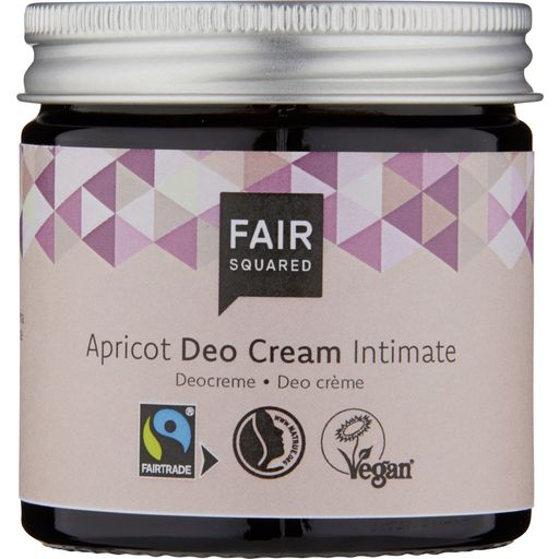 FAIR SQUARED Apricot Zero Waste Intimate dezodorkrém