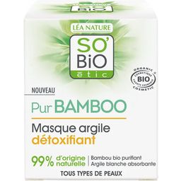 LÉA NATURE SO BiO étic Masque Argile Détoxifiant - Pur Bamboo