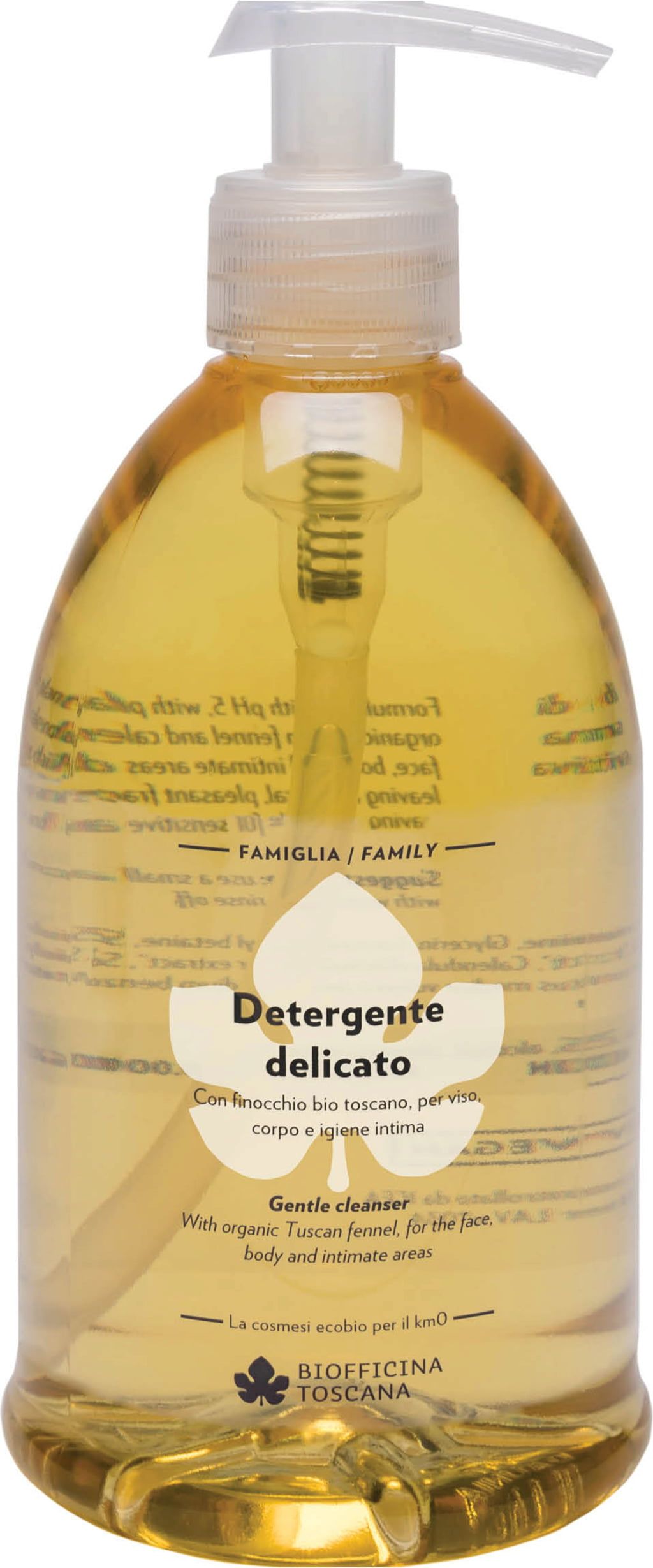 Biofficina Toscana Rodinný jemný gél na umývanie - 500 ml