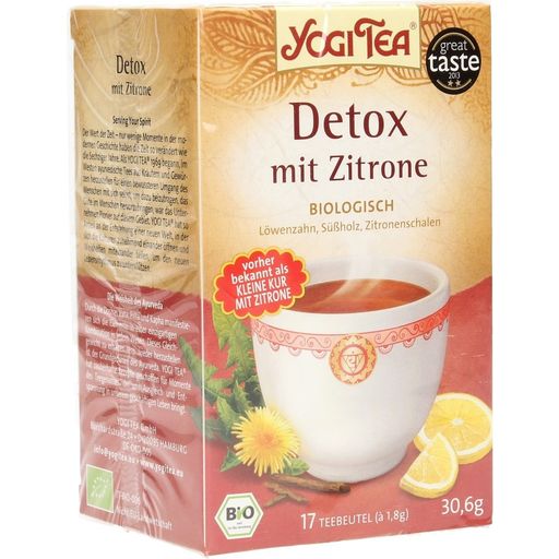 Yogi Tea Detox mit Zitrone