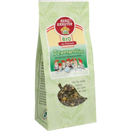 Österr. Bergkräuter Bio čaj 7-škratkov - Zrahljano, 45 g