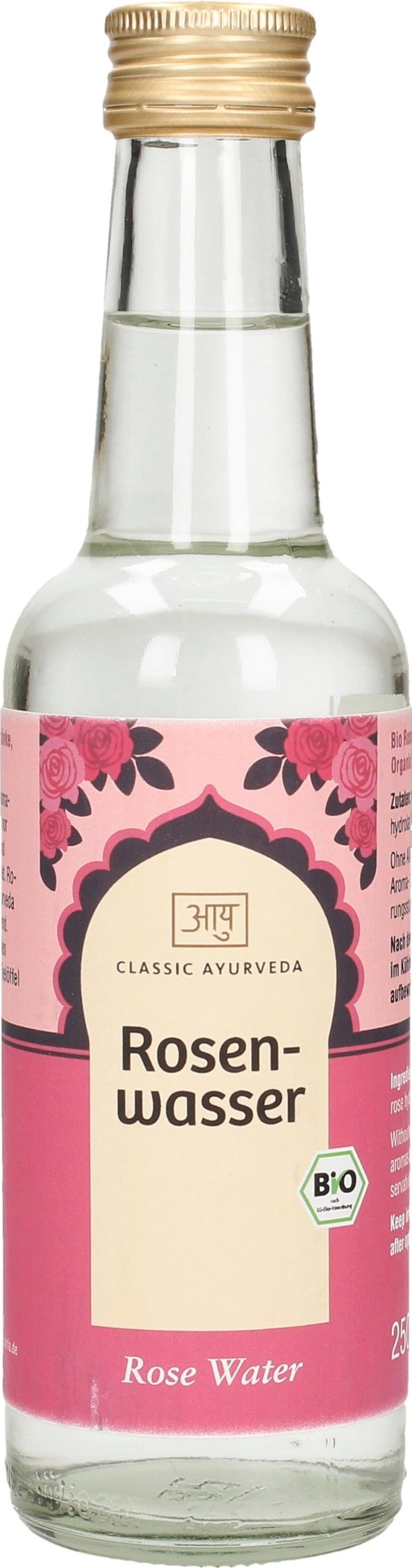 Classic Ayurveda Bio Rosenwasser - 250 ml