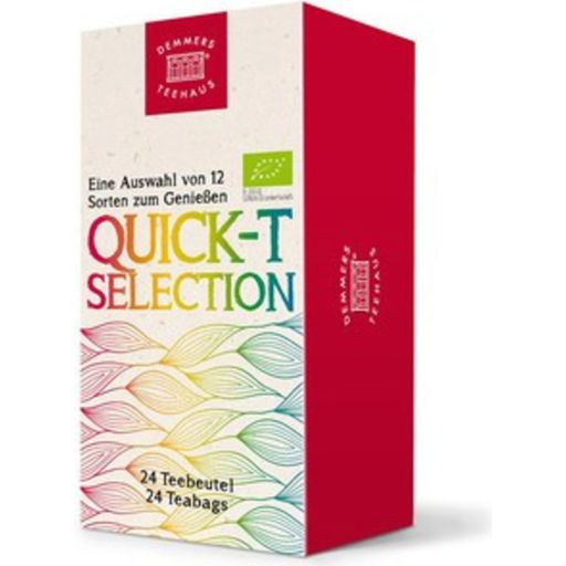 Demmers Teehaus Quick-T Organic Selection - 24 Pcs