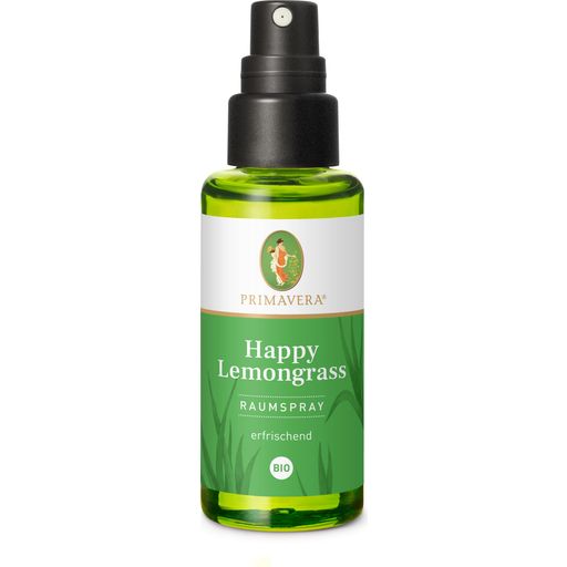 Primavera Happy Lemongrass luomu huonesuihke - 50 ml