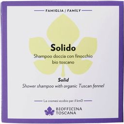 Biofficina Toscana Shampoing-Douche 2en1 Solide Family