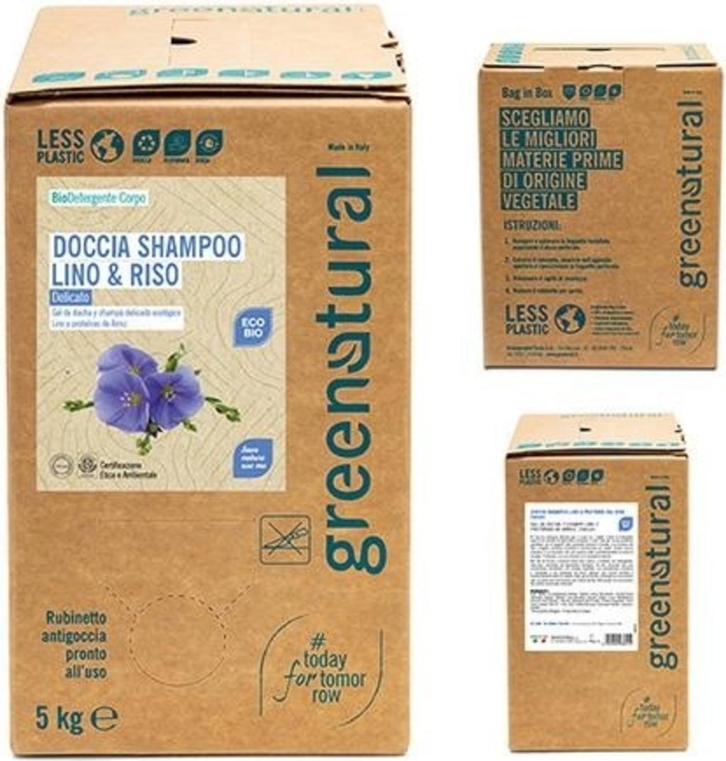 Doccia Shampoo Delicato Lino & Riso, 5 kg