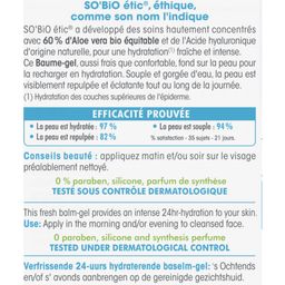 Baume-Gel 24H Hydratation Fraîcheur - HYDRA Aloe Vera - 50 ml