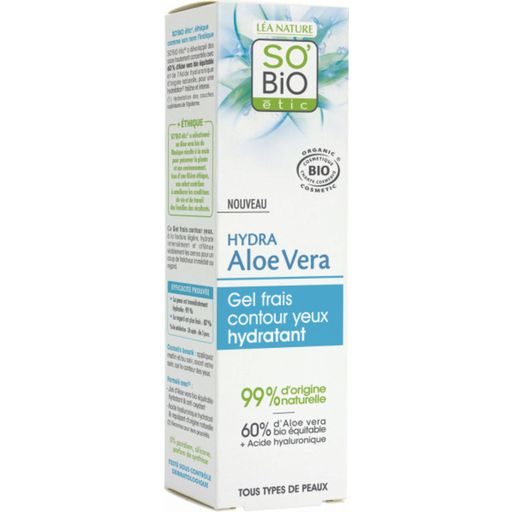 LÉA NATURE SO BiO étic Aloe vera gel za konture očiju - 15 ml