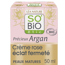 Crème Rose Eclat Fermeté - Précieux Argan, 50 ml