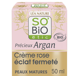 Crème Rose Eclat Fermeté - Précieux Argan - 50 ml