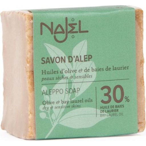 Najel Aleppo-Seife 30% Lbö. - 185 g